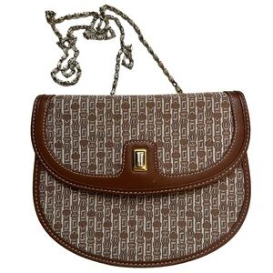 Vintage 1970s Judith Leiber JL Logo Signature Monogram Mini Bag